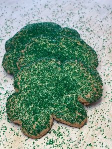 shamrock cookie