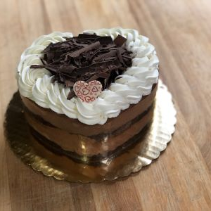 valentines chocolate mouse torte